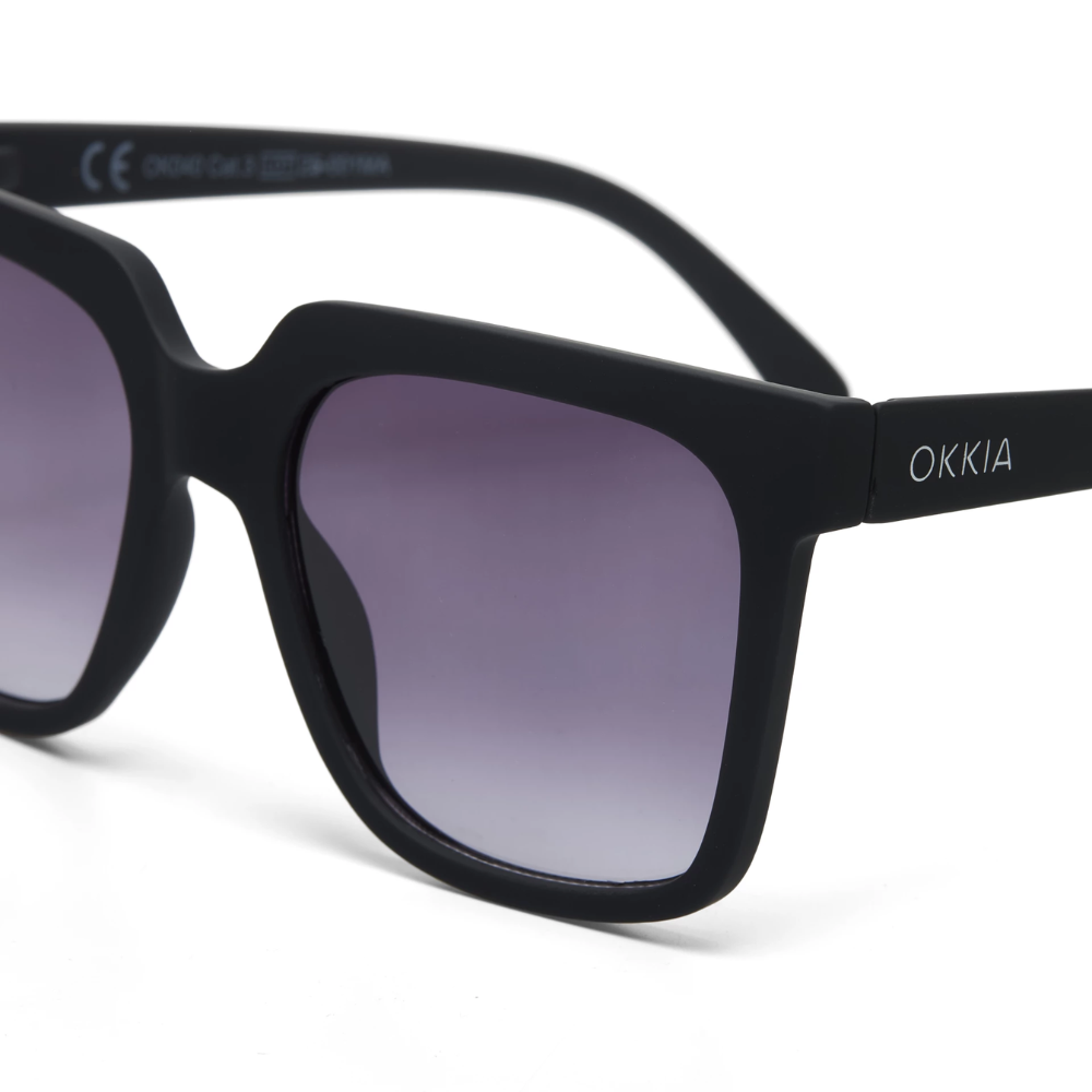 Load image into Gallery viewer, OKKIA Roma Adult Sunglasses - Black