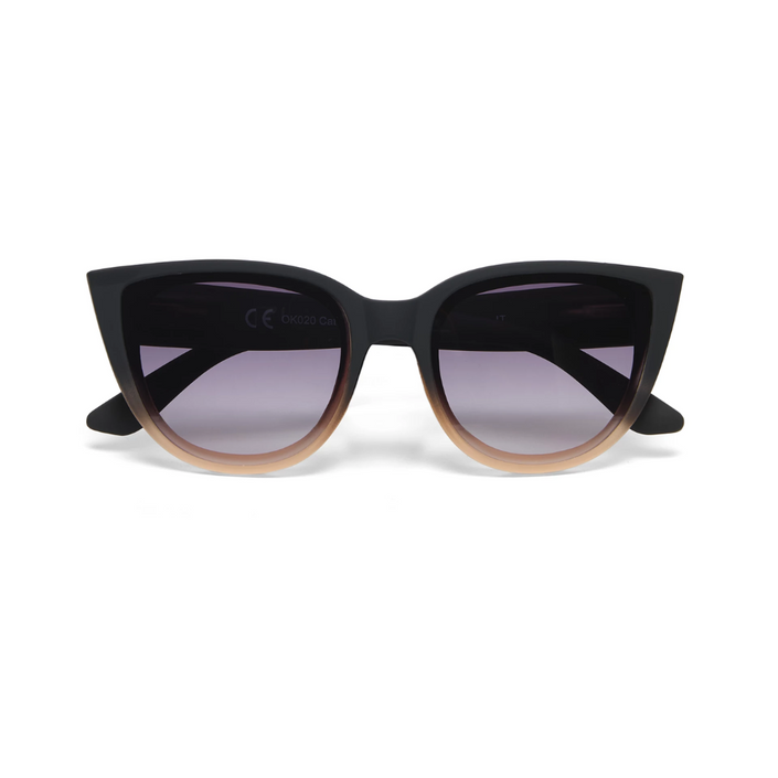 OKKIA Silvia Adult Sunglasses - Black Shaded Rose