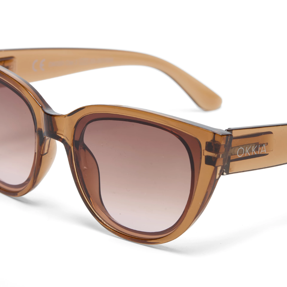 Load image into Gallery viewer, OKKIA Silvia Adult Sunglasses - Brown