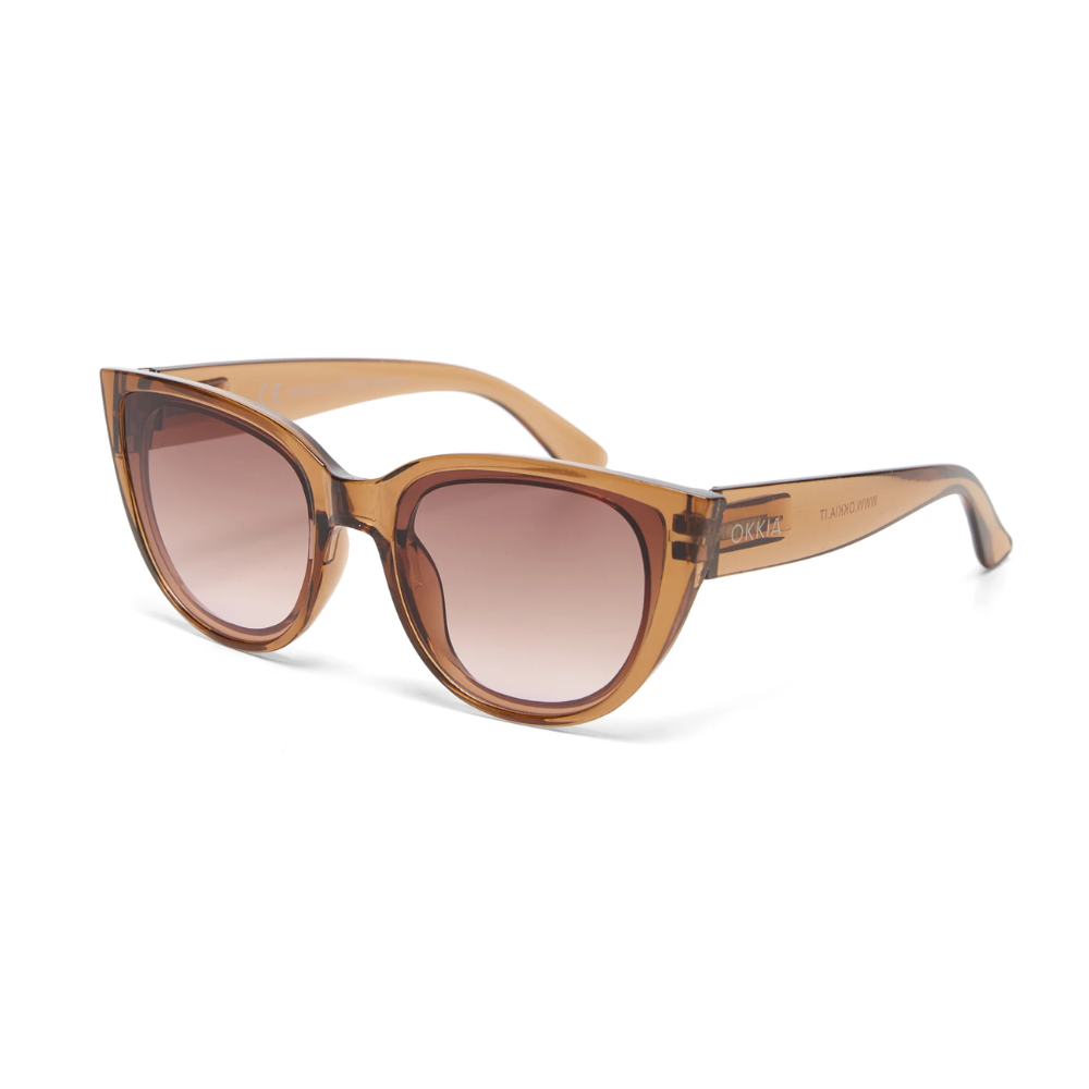 Load image into Gallery viewer, OKKIA Silvia Adult Sunglasses - Brown