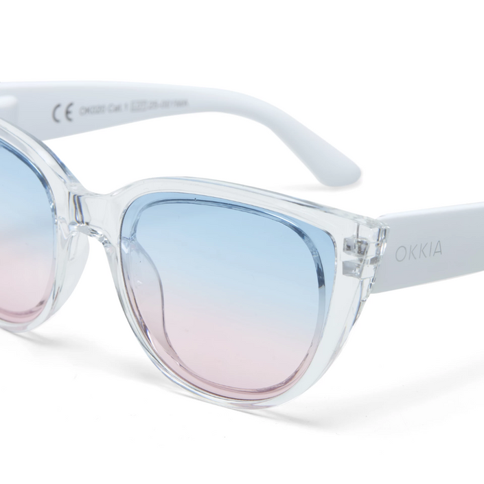 OKKIA Silvia Adult Sunglasses - Clear