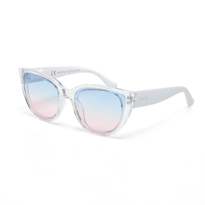 OKKIA Silvia Adult Sunglasses - Clear