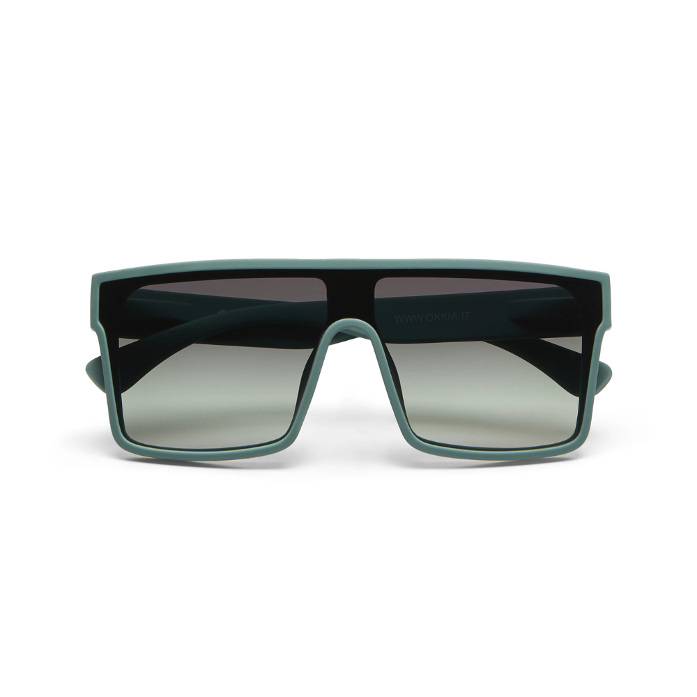 OKKIA Tokyo Adult Sunglasses - Green Sage