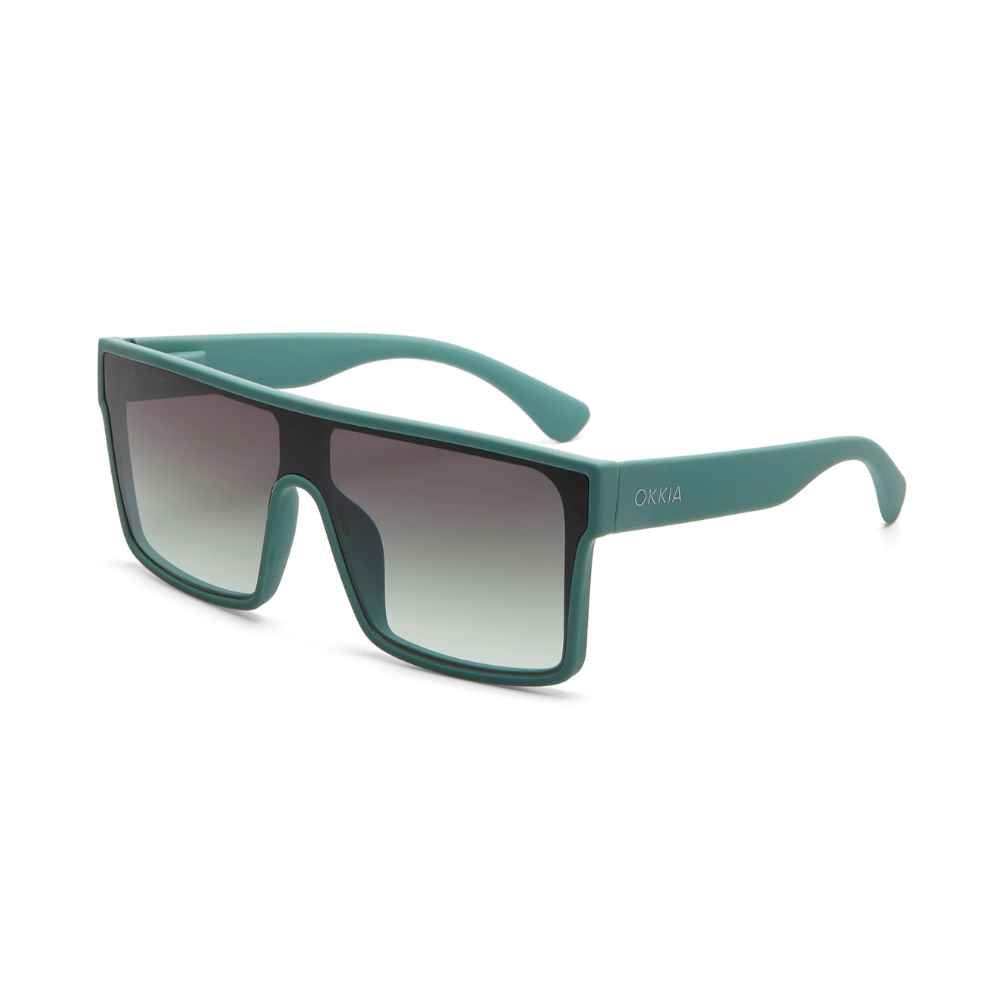 Load image into Gallery viewer, OKKIA Tokyo Adult Sunglasses - Green Sage