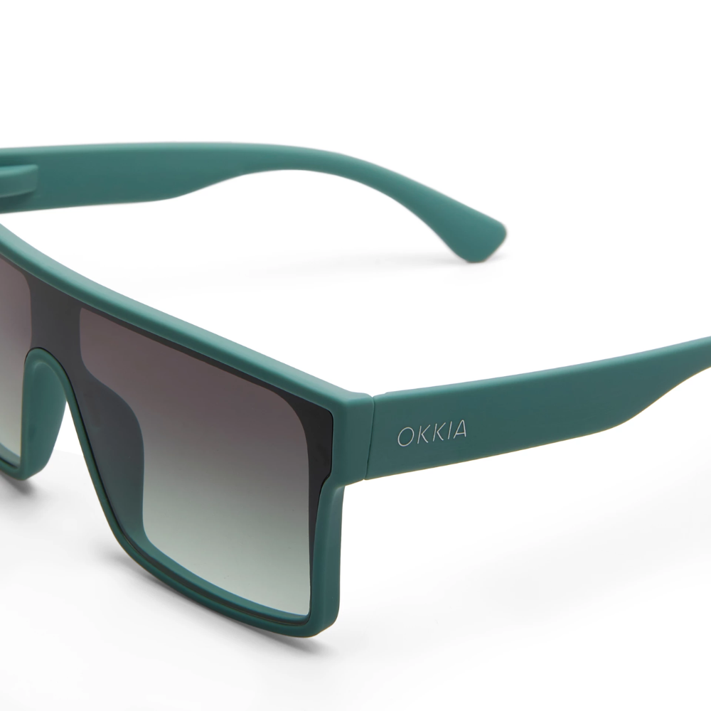 Load image into Gallery viewer, OKKIA Tokyo Adult Sunglasses - Green Sage