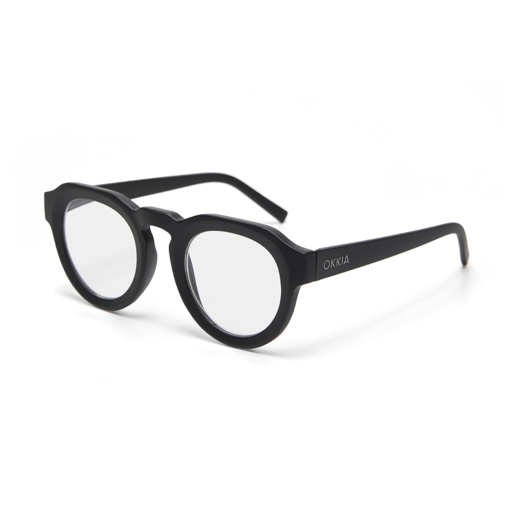 Load image into Gallery viewer, OKKIA Zeno Adult Reading Glasses - Black