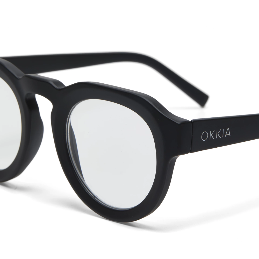 Load image into Gallery viewer, OKKIA Zeno Adult Reading Glasses - Black