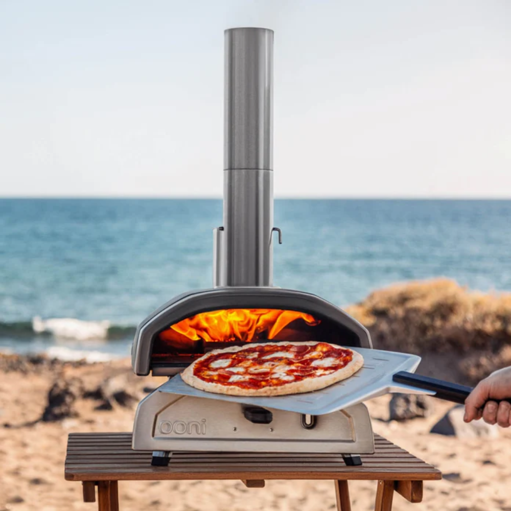 Load image into Gallery viewer, OONI Fyra 12 Portable WoodFired Pellet Outdoor Pizza Oven &amp; Cover Bundle **CLEARANCE**