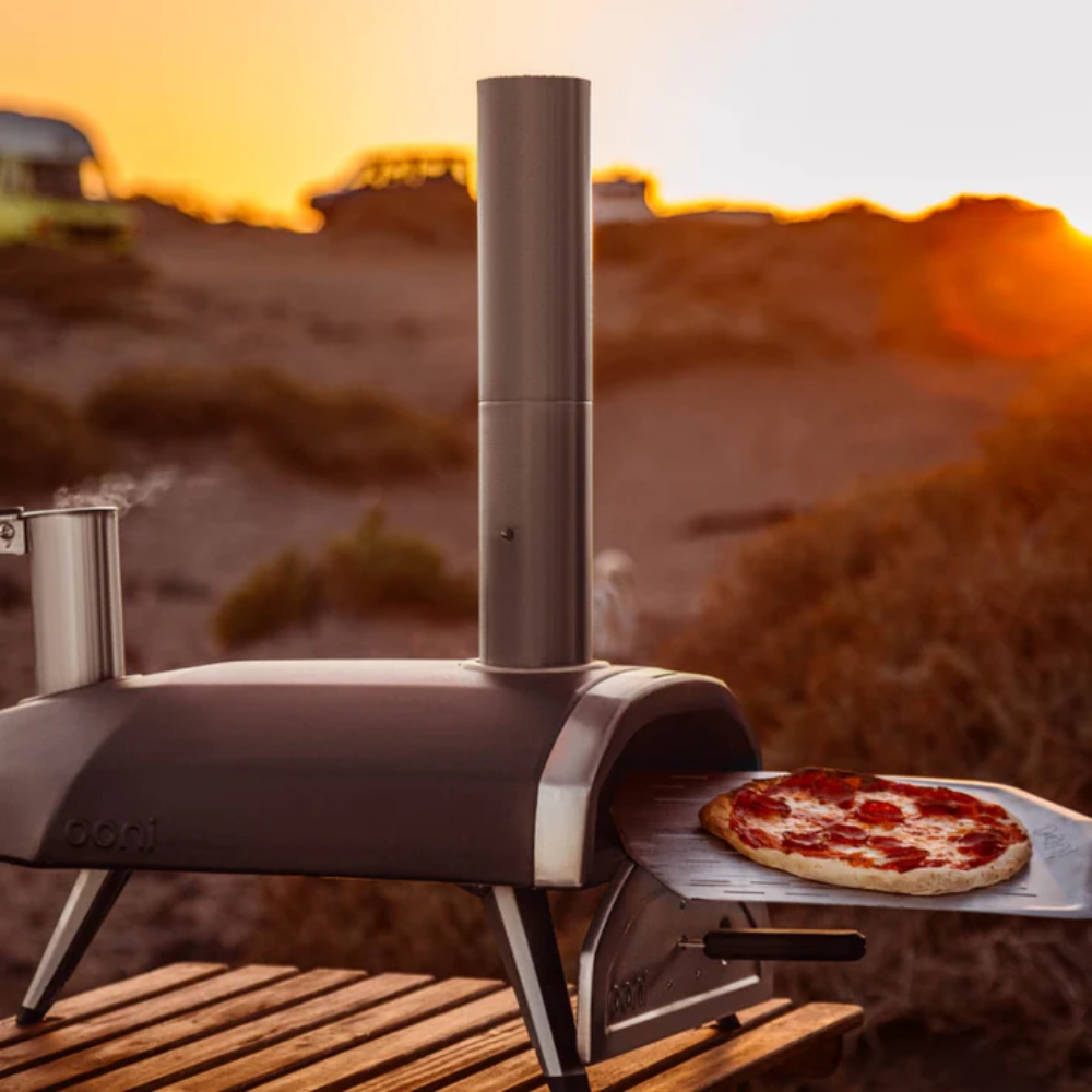 Load image into Gallery viewer, OONI Fyra 12 Portable WoodFired Pellet Outdoor Pizza Oven &amp; Cover Bundle **CLEARANCE**