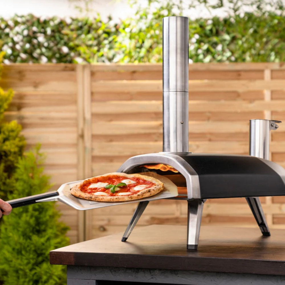 Load image into Gallery viewer, OONI Fyra 12 Portable WoodFired Pellet Outdoor Pizza Oven &amp; Cover Bundle **CLEARANCE**