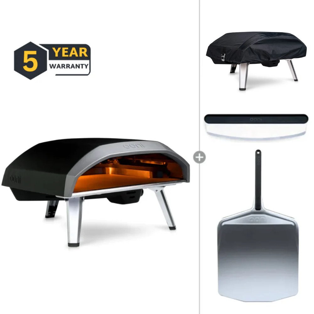 Load image into Gallery viewer, OONI Koda 16 Portable Gas Fired Outdoor Pizza Oven Peel &amp; Cover Bundle **CLEARANCE**