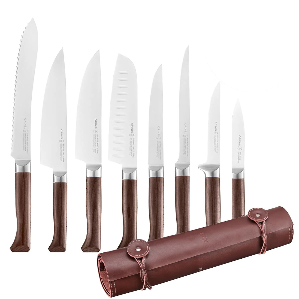 OPINEL Les Forges 1890 Knives 9pce Set