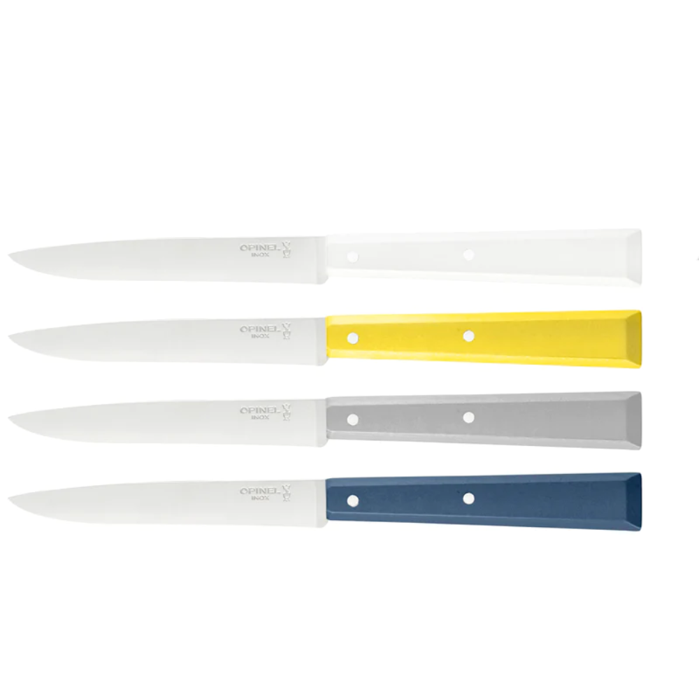 Load image into Gallery viewer, OPINEL Bon Appétit N°125 Table Knives Four Piece Set - Céleste