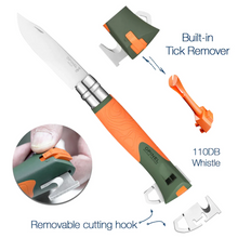 Load image into Gallery viewer, OPINEL Explore N°12 With Tick Remover - Orange