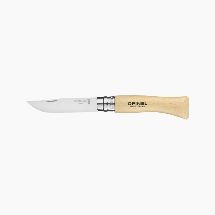 OPINEL N°07 Traditional Folding Knife S/S - Beechwood