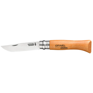 OPINEL N08 Traditional Carbon Steel - Beechwood