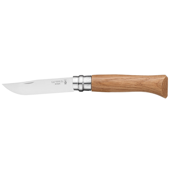 OPINEL N°08 Traditional Folding Knife S/S - Oak