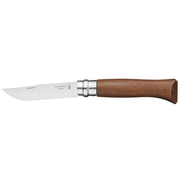 OPINEL N°08 Traditional Folding Knife S/S - Walnut