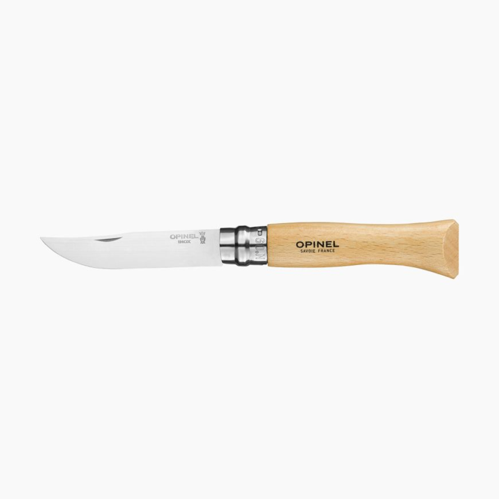 OPINEL N°09 Traditional Folding Knife S/S - Beechwood