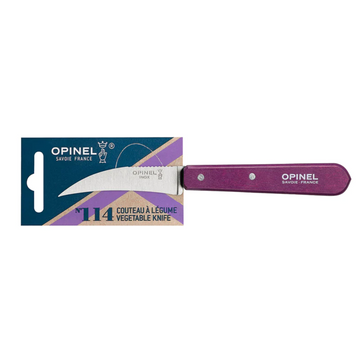 OPINEL N114 Les Essentiels Vegetable Knife - Plum