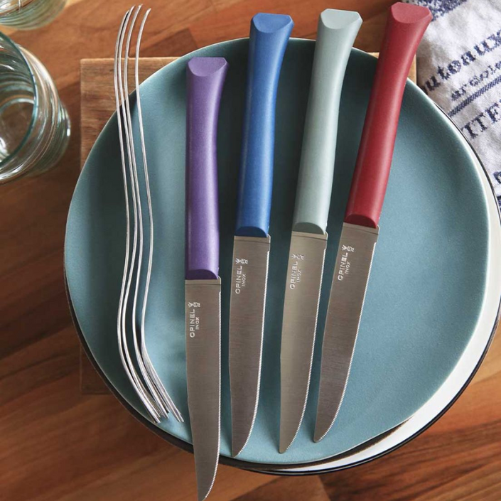 OPINEL N°125 Bon Appetit Table Knife Set of 4 - Glam
