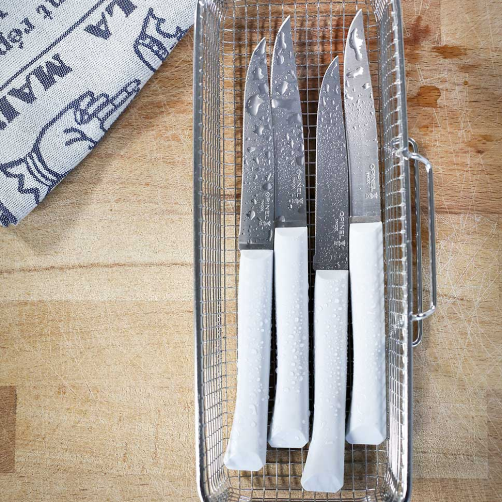 Load image into Gallery viewer, OPINEL N?125 Bon Appetit Table Knife Set of 4 - Cloud