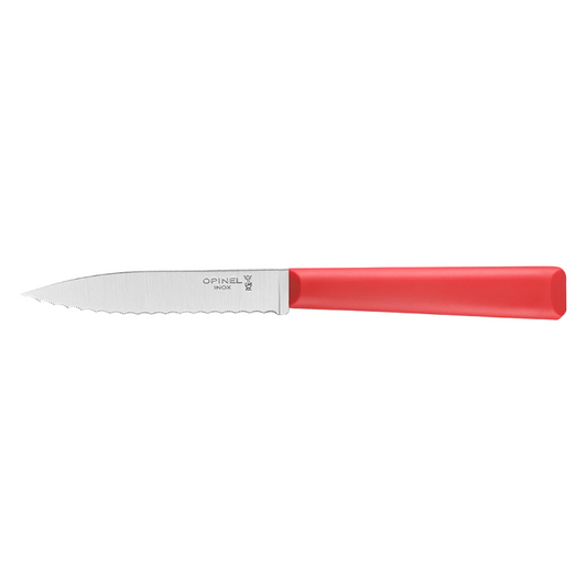 OPINEL N313 Les Essentiels + Serrated Paring Knife - Red