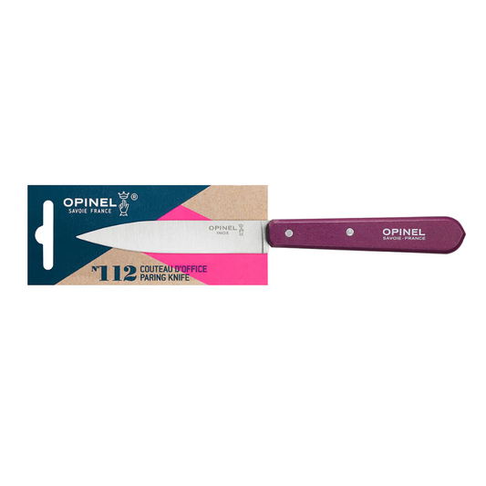 OPINEL N112 Paring Knife 10cm - Plum