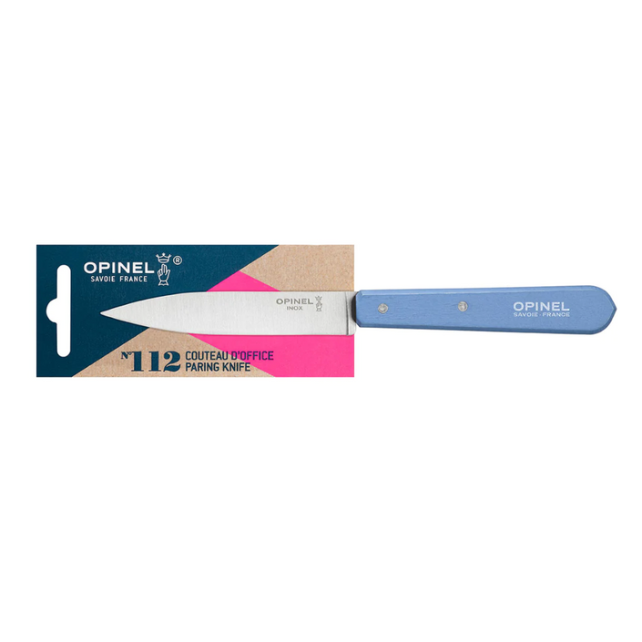 OPINEL N°112 Paring Knife 10cm - Sky Blue