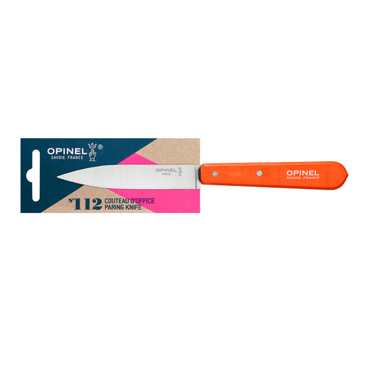 OPINEL N112 Paring Knife 10cm - Tangerine