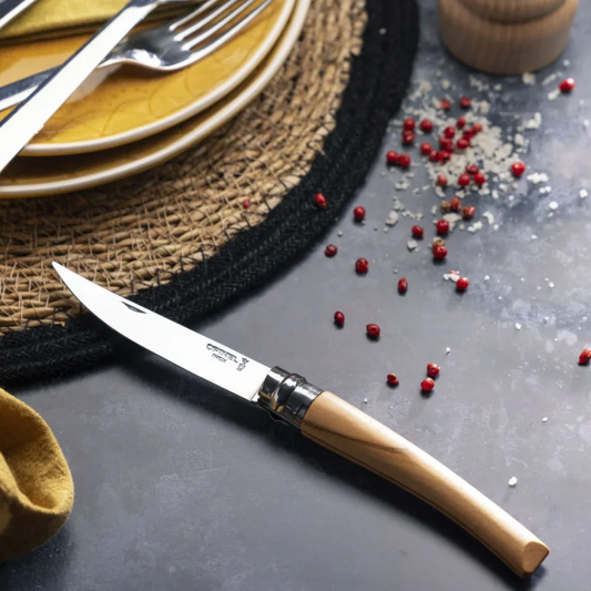OPINEL Effile No.10 Folding Knife - Olivewood