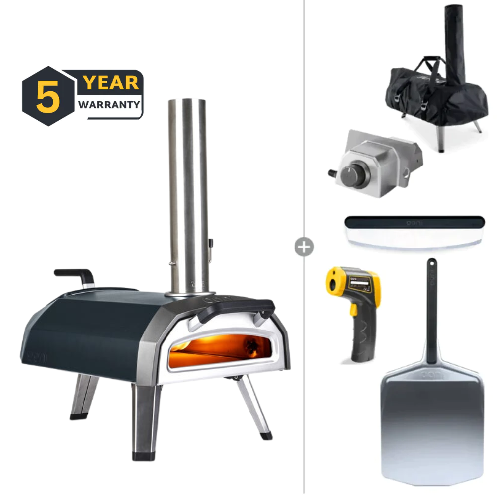 Ooni Karu 12G Multi-Fuel Pizza Oven - Gas Starter Bundle