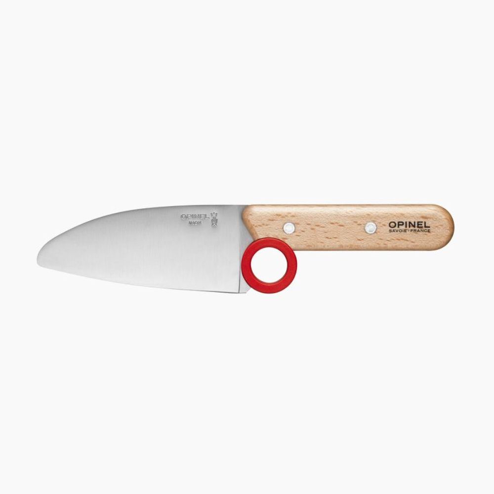 Load image into Gallery viewer, OPINEL Le Petit Childs Chef Knife + Finger Guard