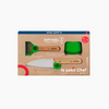 OPINEL Le Petit Childs Chef 3pc Kitchen Set - Green