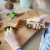 OPINEL Le Petit Childs Chef 3pc Kitchen Set - Green
