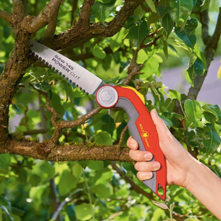 WOLF GARTEN Hand Saw with Sheath - Fixed handle