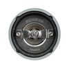 PEUGEOT Line Salt Mill Aluminium & Graphite Wood - 12cm