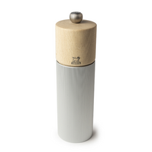 Load image into Gallery viewer, PEUGEOT Line Pepper Mill Aluminium &amp; Natural Wood - 18cm