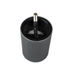PEUGEOT Line Salt Mill Aluminium & Graphite Wood - 18cm