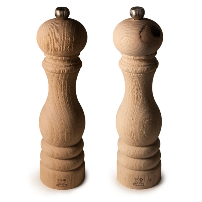 PEUGEOT 100% Nature Paris Salt/Pepper Mill Set Beechwood - 22cm