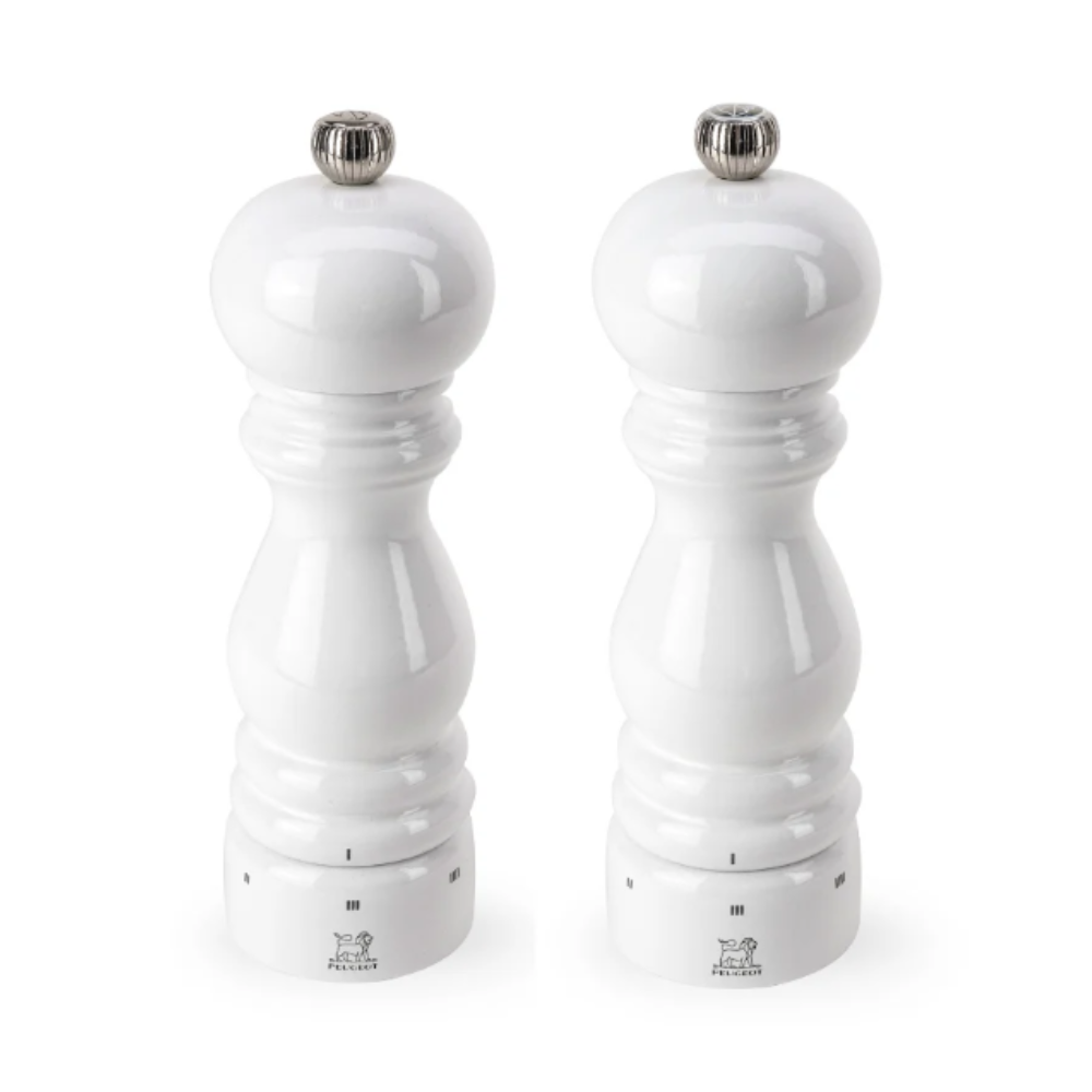 Load image into Gallery viewer, PEUGEOT Paris u&#39;Select Salt/Pepper Mill Set Gloss White - 18cm