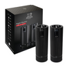 PEUGEOT Line Night Electric u'Select Salt/Pepper Mill Set Matt Black - 15cm