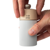 PEUGEOT Line Pepper Mill Aluminium & Natural Wood - 12cm