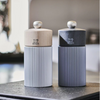 PEUGEOT Line Salt Mill Aluminium & Natural Wood - 12cm