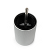 PEUGEOT Line Salt Mill Aluminium & Natural Wood - 12cm