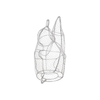 ESSCHERT DESIGN Topiary Frame - Squirrel