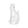 ESSCHERT DESIGN Topiary Frame - Cat