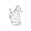 ESSCHERT DESIGN Topiary Frame - Dog