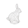 ESSCHERT DESIGN Topiary Frame - Rabbit