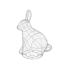 ESSCHERT DESIGN Topiary Frame - Rabbit
